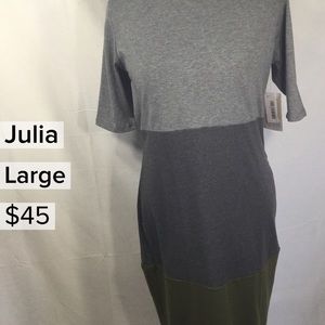 Large LuLaRoe Julia Dress.